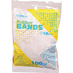 Gummibänder für Geld 40mm, gelb