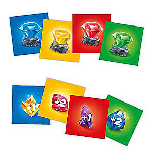 Board Game - Treasure Count. Mathematics in Two Counts