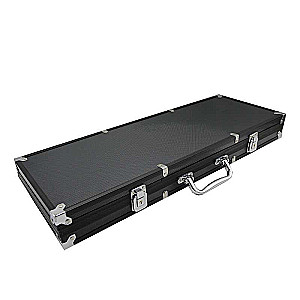 Poker Factory. Set of 500 poker chips with denominations in a black case
