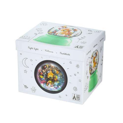 Ночник.Снежный шар -  Олененок