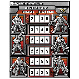 Настольная игра - Бронепехота. Рейдеры Пыльной зоны