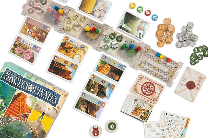 Настольная игра - Эксплориана 