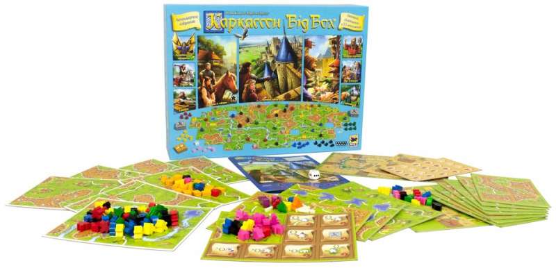 Настольная игра - Каркассон (Carcassonne). Big Box