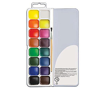 Watercolor Classic 16 colors with brush