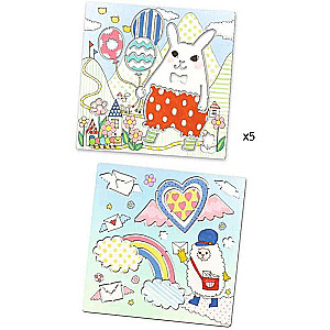 Набор трафаретов Сказочный мир, 5 шт