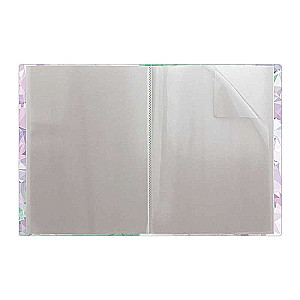 Папка файловая пластиковая ErichKrause Violet Dynamique, c 20 карманами, A4