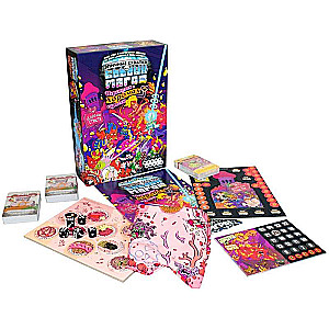 Board game - Epic Battles of Battle Wizards. Commotion in the Halls of Passion