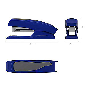 Stapler No. 24/6 ErichKrause Elegance Half-strip up to 30 sheets, assorted