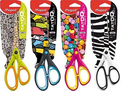 MAPED Tatoo Deco Scissors 21cm