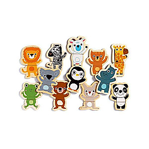Магнитная игра Djeco Джунгли 24 детали