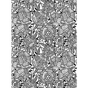 Волшебные цветы. Рисуем для отдыха и релаксации