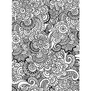 Волшебные цветы. Рисуем для отдыха и релаксации