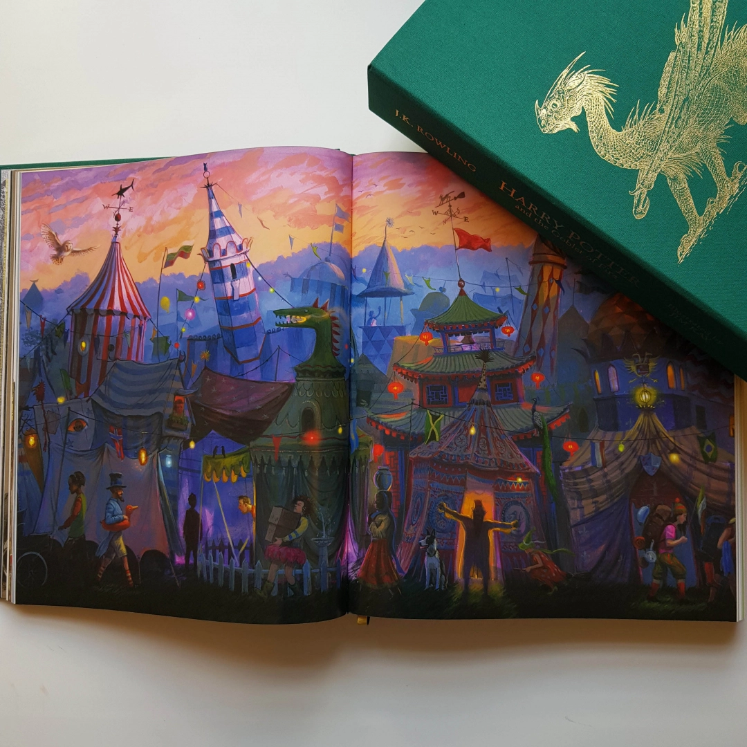 Joanne Rowling: Harry Potter i Czara Ognia. Deluxe Illustrated Slipcase Edition