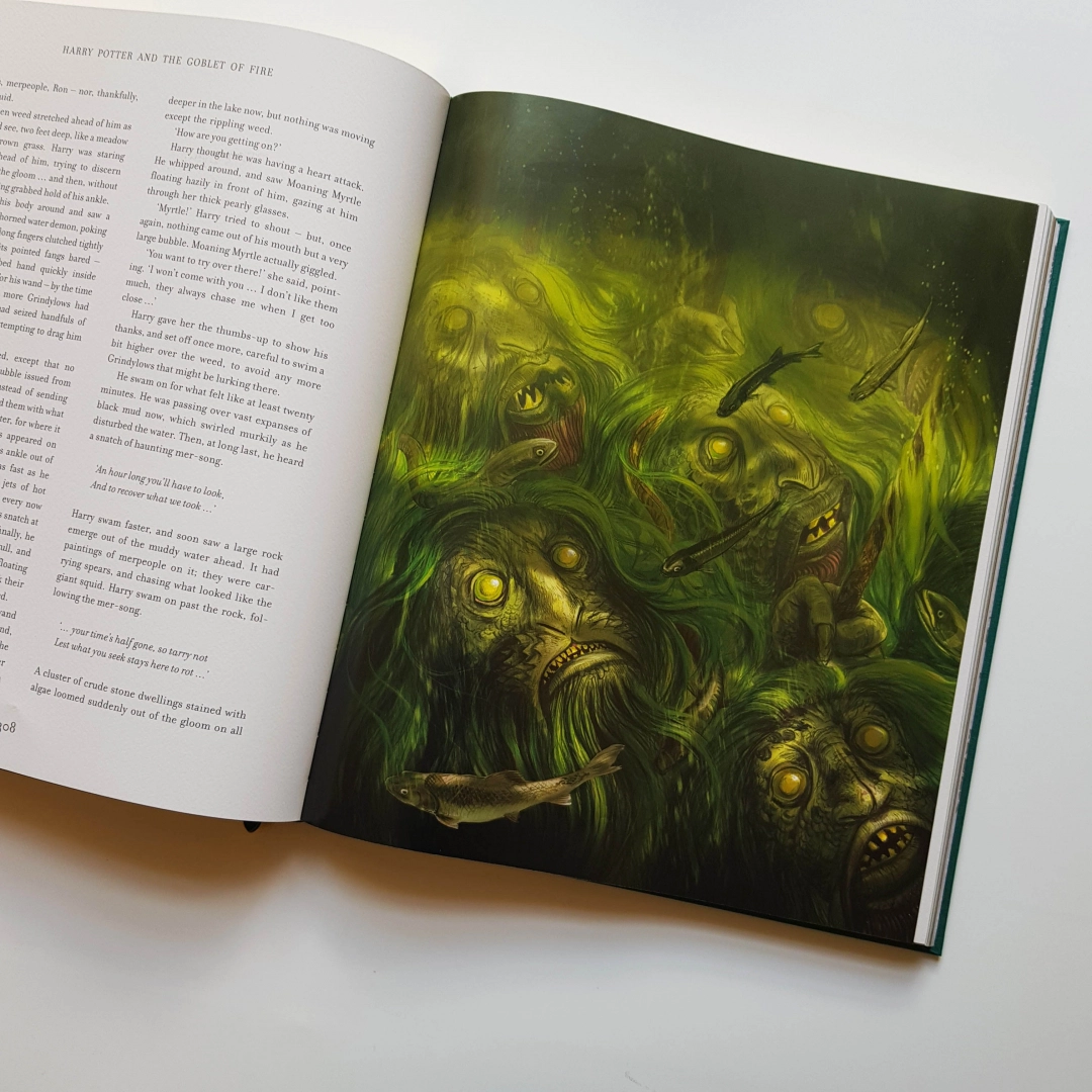 Joanne Rowling: Harry Potter i Czara Ognia. Deluxe Illustrated Slipcase Edition