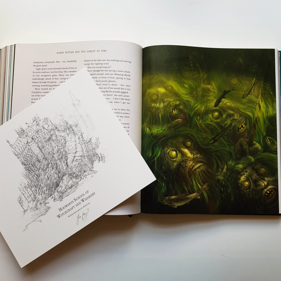 Joanne Rowling: Harry Potter i Czara Ognia. Deluxe Illustrated Slipcase Edition