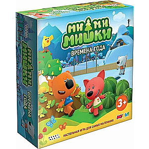Gra planszowa - Mi-mi-misze. Pory roku