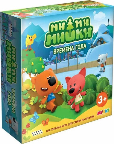 Gra planszowa - Mi-mi-misze. Pory roku
