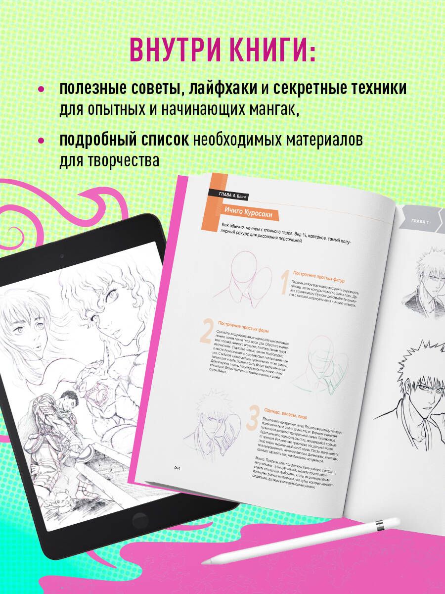 Drawing Characters from Iconic Anime. Step-by-Step Lessons for Beginners