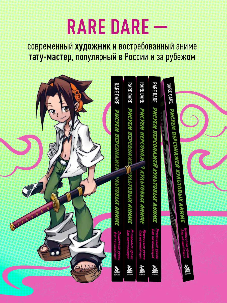 Drawing Characters from Iconic Anime. Step-by-Step Lessons for Beginners