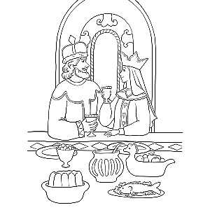 In Lukomorye. Coloring Book Inspired by the Tales of A. S. Pushkin