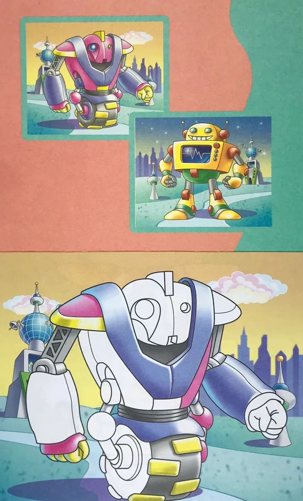 Applications for Toddlers Aged 3-5. Robots