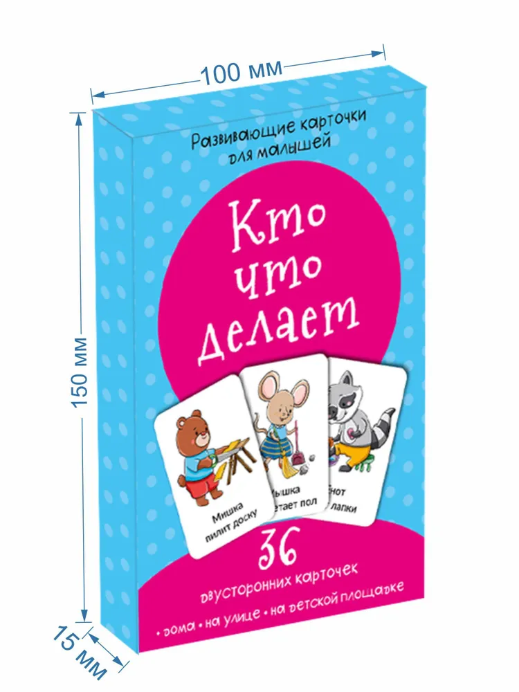 Set of Cards. Who Does What