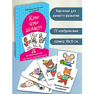 Set of Cards. Who Does What