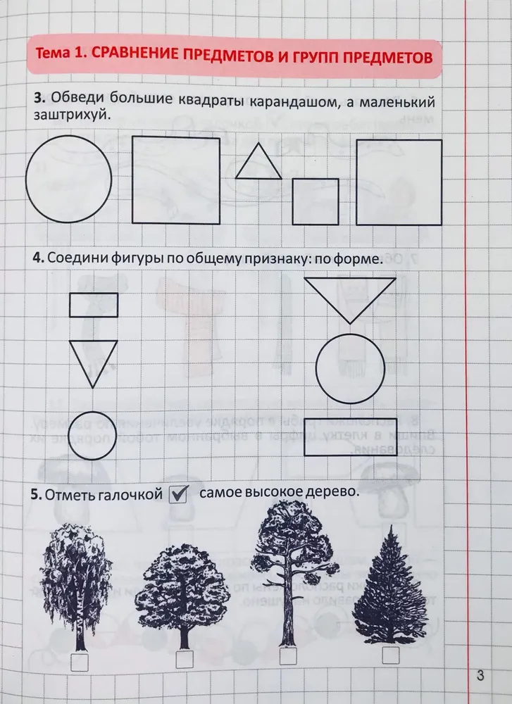 Development of Mathematical Abilities. 1st Grade