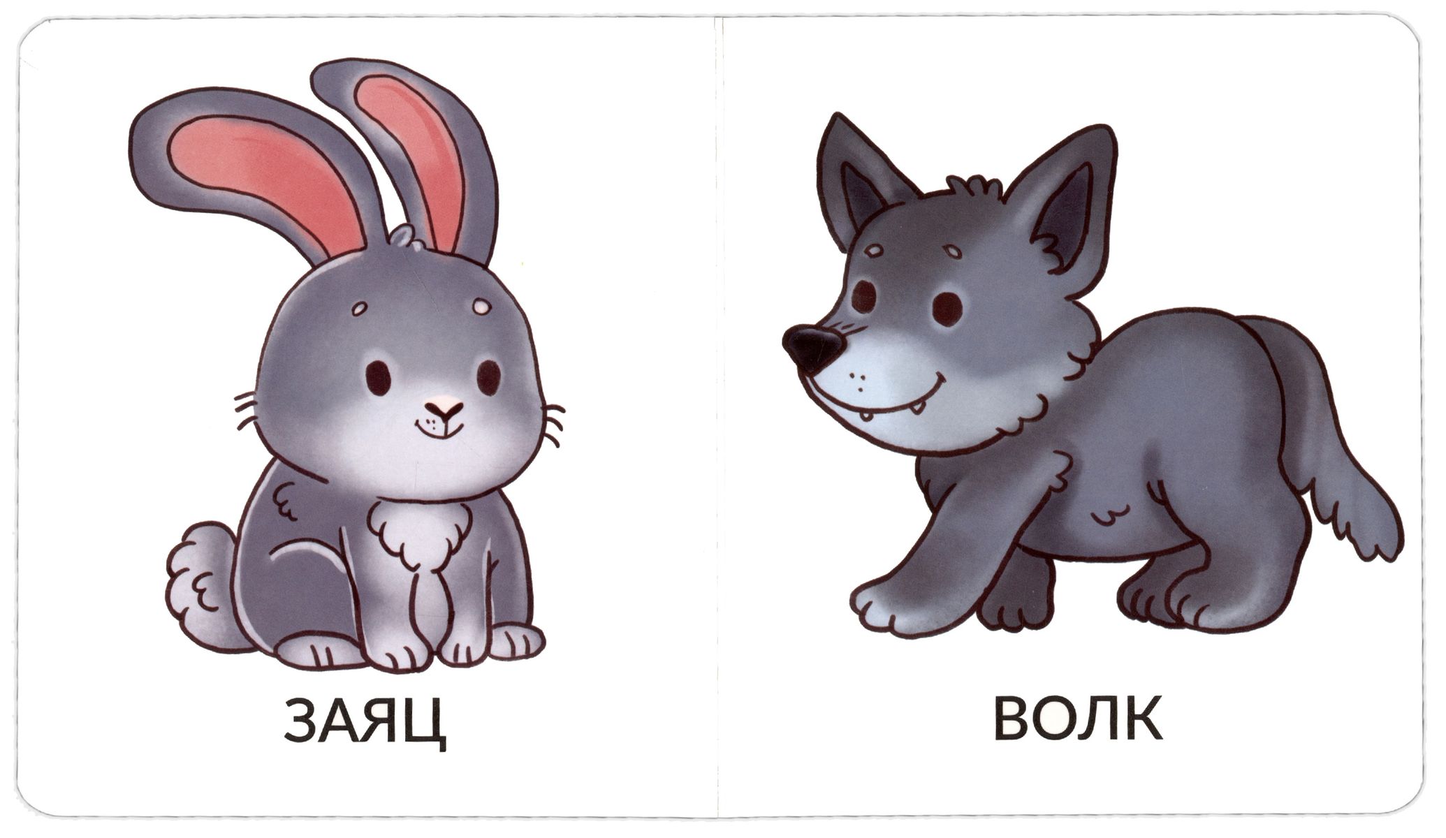 My First Words. Wild Animals. 1-2 Years