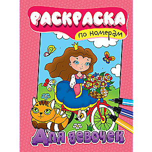 Coloring by Numbers for Girls
