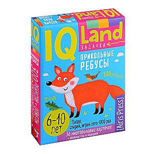 IQ Reusable cards with a marker. Fun rebuses