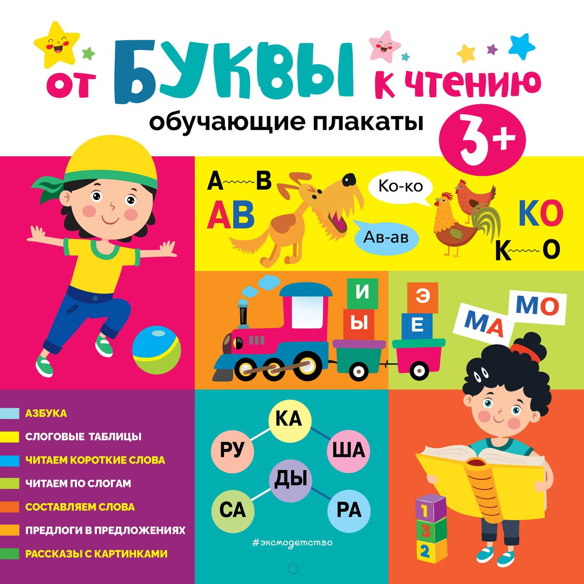 From Letter to Reading. Educational Posters