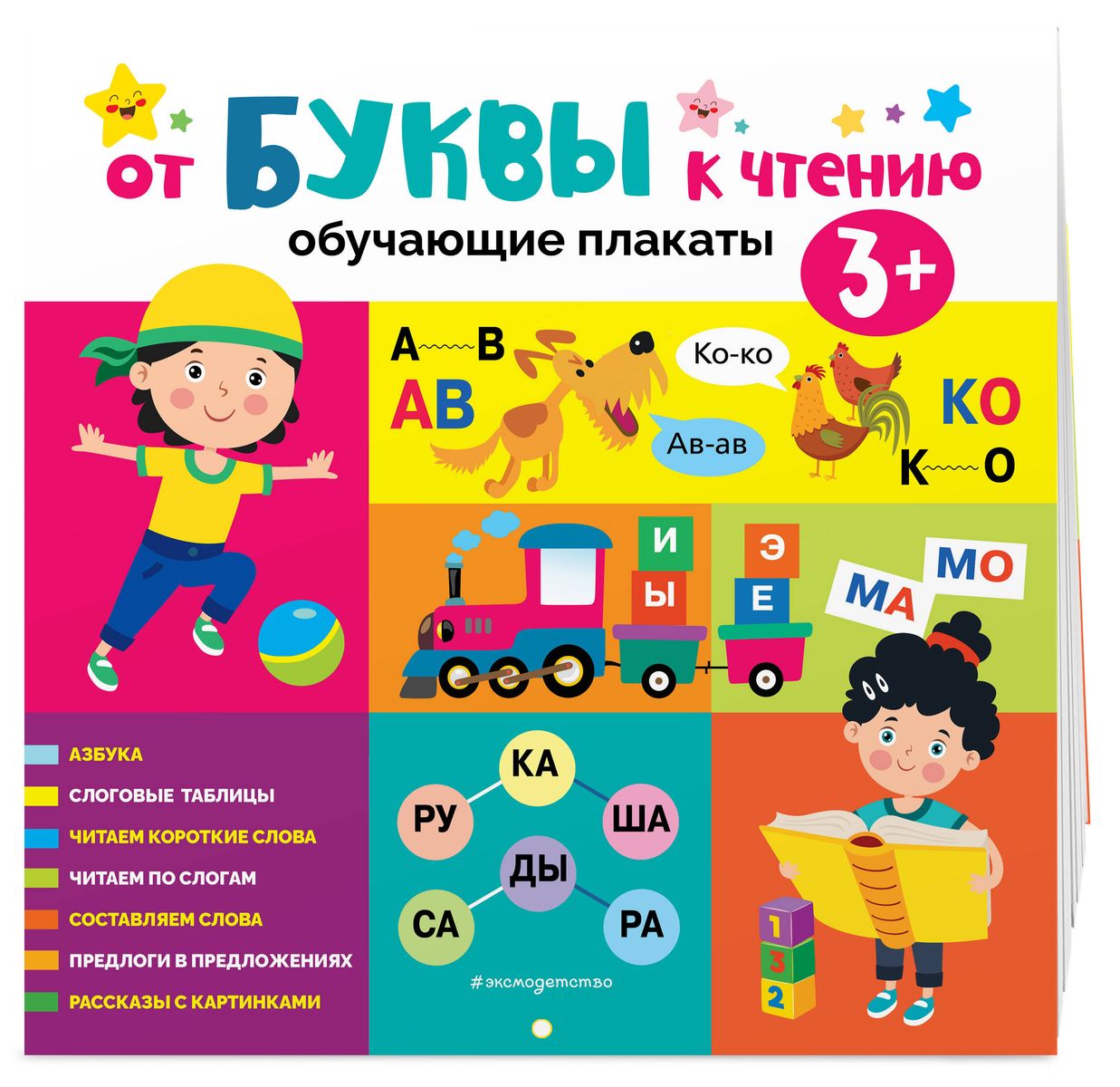 From Letter to Reading. Educational Posters