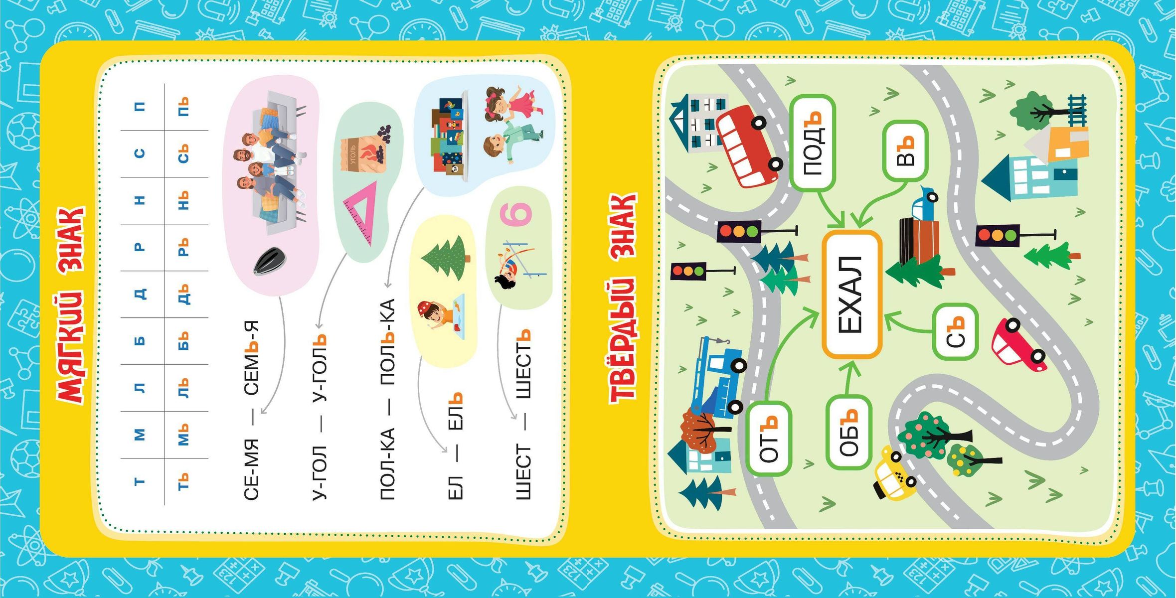 From Letter to Reading. Educational Posters