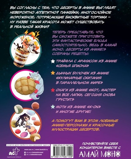 Amai Mono. Desserts from Anime!