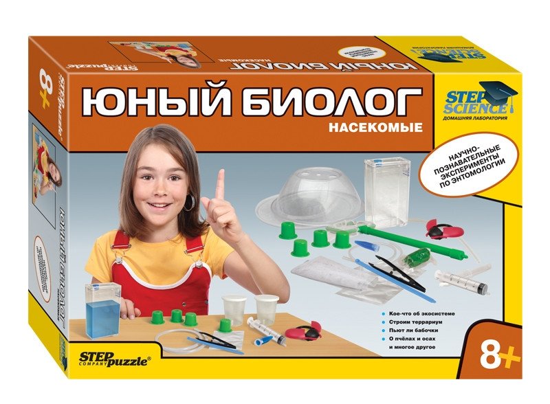 Home Laboratory Young Biologist. Insects