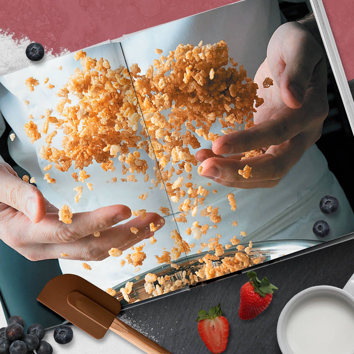 Anyone can bake. A unique dessert builder from the best pastry chef in the world