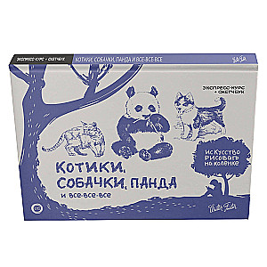 Kittens, puppies, panda and everything else. Express course + sketchbook