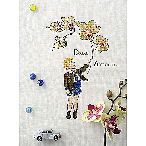 French Cross Stitch. Floral Fantasies by Hélène Le Berre.