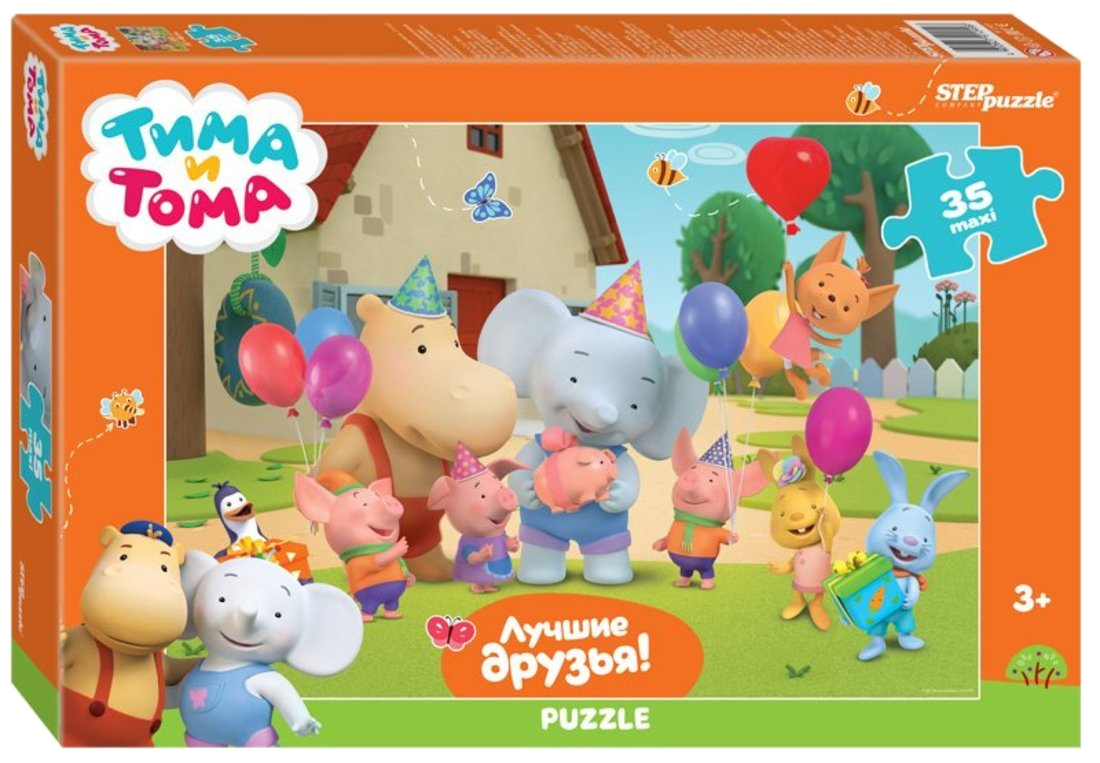 Mosaic puzzle 35 MAXI Tima and Toma