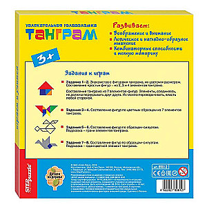 Wooden Development Game Tangram