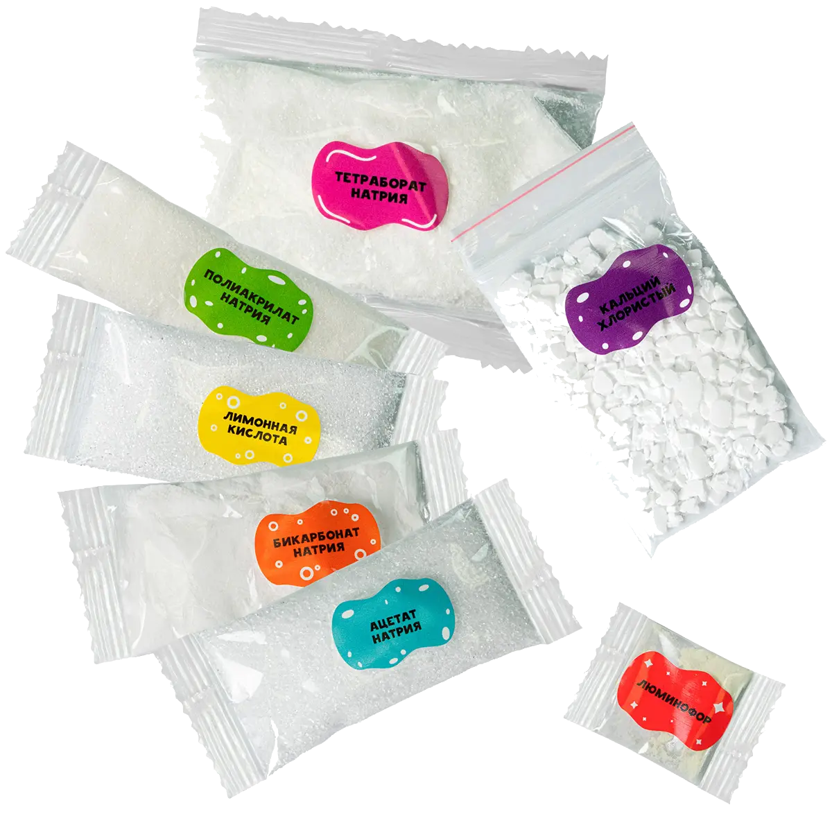 Re-Agents Experiment Set. 25 Chemical Experiments Models
