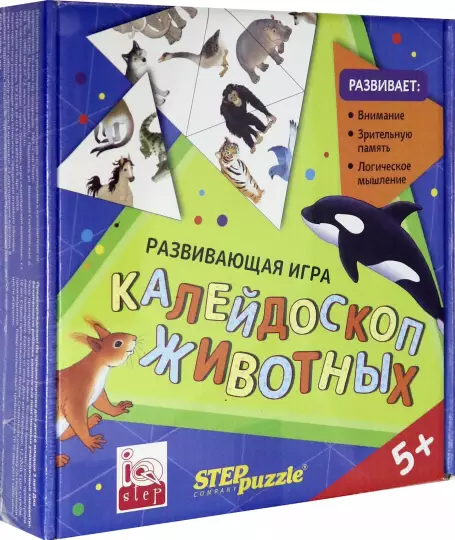 Developing Game Kaleidoscope of Animals. Trimino