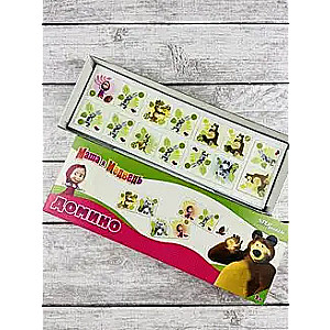 Domino Masha and the Bear