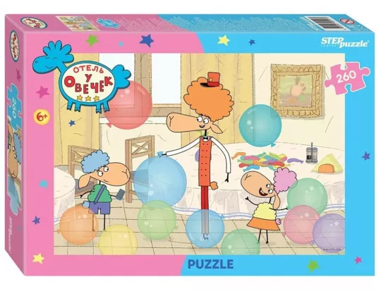 Mosaic puzzle 260 Hotel with Sheep