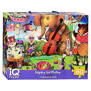 IQ Puzzle with Developmental Game: Happy Birthday