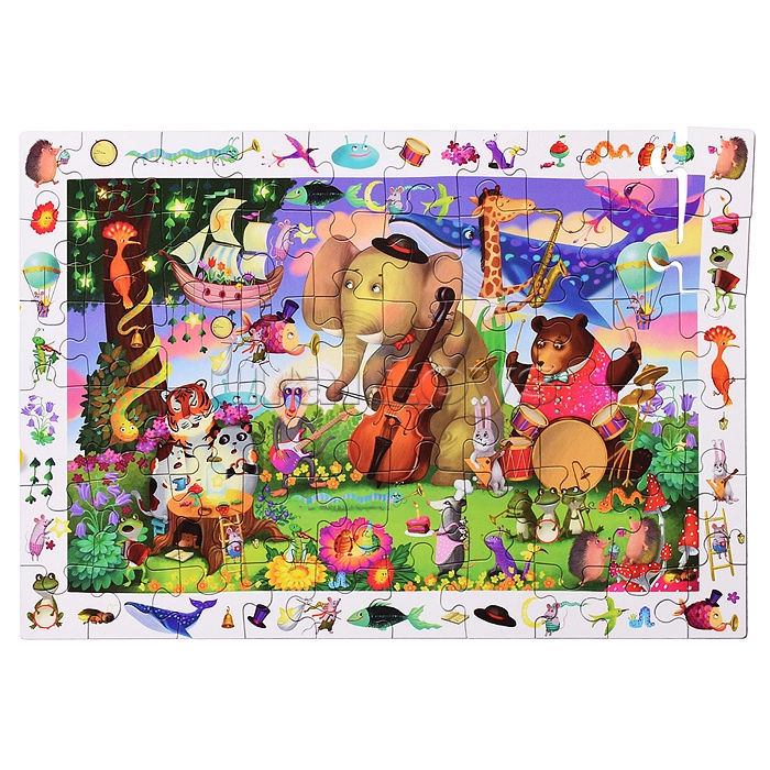 IQ Puzzle with Developmental Game: Happy Birthday