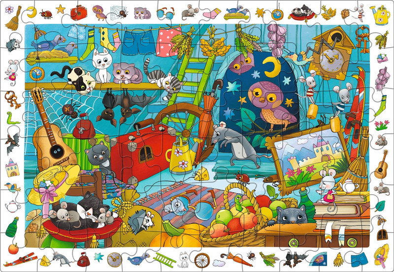 IQ Puzzle with Development Game: Funny Animals