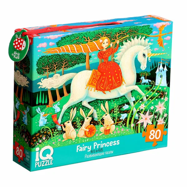 IQ Puzzle with Differences: Fairy Princess.
