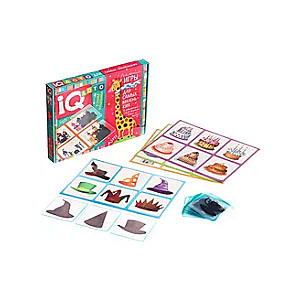 Plastic Lotto for Toddlers: In the Wizard's Castle. Matching Silhouettes